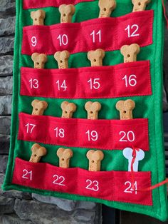 a bulletin board with teddy bears on it and numbers pinned to the wall in order to learn how to count them