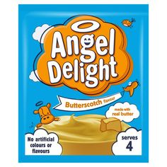 angel delight butterscotch cake mix