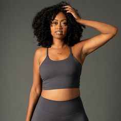 A New Premium Fabric That Is Supportive And Made From Recycled Water Bottles. Now Featuring Adjustable Straps. Luxe Supportive Fabric Adjustable Straps For Custom Support Built In Bra With Removable Pads 13’’ Long Go-dry Medium Support Sleeveless Sports Bra, Sports Bra With Built-in Padding And Medium Support, High Stretch Nylon Activewear With Built-in Bra, Medium Support Bra-friendly Activewear In Recycled Polyester, Compressive Sports Bra With Built-in Padding And Recycled Polyester, Adjustable Straps, Bra, Womens Tops, Women Shopping