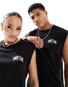 Tops by Tommy Jeans Next stop: checkout Crew neck Logo embroidery to chest Regular fit Unisex style Affordable Under Armour Letter Print Tops, Winter Party Dress, Next Stop, Long Sleeve Floral Dress, Sweaters And Leggings, Satin Slip Dress, Maxi Dress Trend, Curves Workout, T Shirt Vest