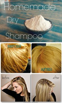 How to Make Dry Shampoo for All Hair Colors All Hair Colors, Hair Everyday, Best Dry Shampoo, Washing Your Hair, Using Dry Shampoo, Shampoo Brands, Colored Hair Tips