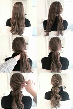 Blond Balayage, Braid Hairstyle, Peinados Fáciles Para Cabello Corto, Pinterest Hair, Penteado Cabelo Curto, Ombre Hair, Trendy Hairstyles, Hair Updos