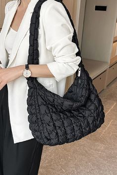 Indulge in elegance with our Puff Quilted Shoulder Bag, perfect for LDS temple visits. Carry your temple bag essentials with ease in this convenient and stylish shoulder bag, the perfect size for your temple attire. 100 Polyester Blessing Dress, Puff Quilt, Quilted Crossbody Bag, Boho Style Dresses, Stylish Shoulder Bag, Quilted Bag, Bag Dress, Romper Pants, China Fashion