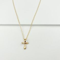 Cross Necklace Tiny Cross Necklace Bubble Cross Necklace - Etsy Dainty Cross Necklace For Everyday Wear, Minimalist Cross Necklace Tarnish Resistant, Minimalist Crucifix Charm Necklace As Gift, Dainty Cross Necklace For Everyday, Dainty Hypoallergenic Cross Jewelry, Dainty 14k Gold Cross Necklace With Delicate Chain, Minimalist 14k Gold Cross Necklace As Gift, Dainty 14k Gold Cross Necklace, Delicate Cross Pendant Necklace For Gift