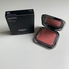 Kiko Blush, Kiko Products, Makeup Kiko, Applying Blush, Makeup Materials, Cute Eye Makeup, Makeup Accesories, How To Apply Blush, Swag Makeup