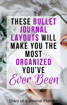 Get super organized with these amazing bullet journal layouts and spreads all about being more productive and managing your time better! #timemanagement #organization #productive #bulletjournallayouts #bulletjournalideas #bujo Bullet Journal Organization, Being More Productive, Super Organized, Bujo Layout, Bullet Journal Ideas Templates, Journal Layouts