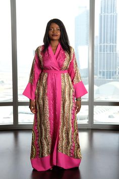 pink silk robe with pockets Pink Silk Robe, Jeweled Flats, Green Kimono, Kimono Wrap Dress, Silk Dressing Gown, Cotton Lingerie, Luxury Loungewear, African Maxi Dresses, Silk Kimono Robe