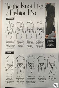 Tie A Shirt Knot, How To Tie A Shirt Knot, How To Tie A Shirt, Tie A Shirt, Shirt Knot, Trench Coat Outfit, How To Wear A Scarf, Burberry Trench Coat, Fashion Hacks Clothes