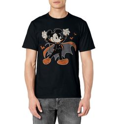 PRICES MAY VARY. Official Disney Merchandise Disney Dracula Mickey T-Shirts for Men, Women, Boys, and Girls; Cute Halloween Mickey T-Shirts for Kids and Adults Lightweight, Classic fit, Double-needle sleeve and bottom hem Dracula Costume, Disney Merchandise, Halloween T Shirt, Costume Halloween, Dracula, Disney Mickey Mouse, Halloween Tshirts, Cute Halloween, Disney Mickey