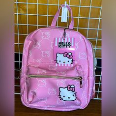 Brand New With Tags Excellent Condition Collector’s Item Ships Same Day Or Following Business Day Smoke And Cat Free E Pink Mini Backpack, Hello Kitty Bags, Kawaii Backpack, Hello Kitty Bag, Hello Kitty Pink, Coin Purse Wallet, Pink Backpack, Pink Mini, Coin Purses