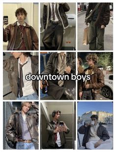 Types Of Male Aesthetics, Outfit Aesthetics Types Men, Different Types Of Guys Aesthetic, Men Fashion Styles Types, Types Of Outfits Style Men, Downtown Men Outfits, Y2k Outfits Men Ideas