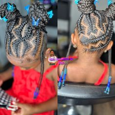 Daughter Hairstyles Black, Braided Buns For Black Hair Kids, Daughter Hairstyles Braids, Black Daughter Hairstyles, 2 Buns