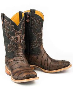 Full-grain leather 11" shaft Tin Haul Boots, Tin Haul, Rodeo Boots, Boot Chains, Western Shoes, Western Boots For Men, Boot Barn, Keep Out, Mens Cowboy