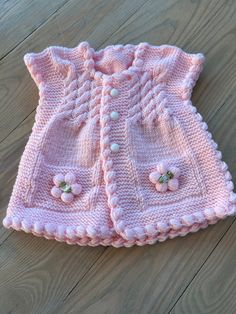 Baby girls cotton handmade vest, pink. Made with love. Cute Pink Vest Top, Cute Pink Vest For Spring, Cute Pink Cotton Vest, Cute Cotton Sleeveless Sweater Vest, Bohemian Leather Bag, 80s Hippie, Handmade Vest, Girls Cotton Dresses