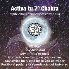 Chakra Affirmations, Spiritual Journals, Magic Quotes, Yoga Mantras, Chakra Yoga, Spiritual Words, Love Halloween, Kundalini Yoga, Chakra Meditation