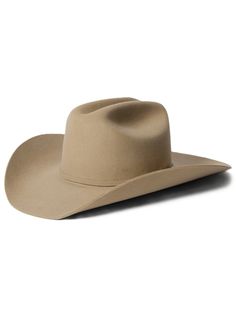 Part of our Buffalo collection, this cowboy hat is made in the USA of high-quality, weather-resistant 4X buffalo felt. Its classic Western profile features a classic cattleman crease, a 4" brim and a 4 1/2” regular oval crown. Additional details include a leather sweatband, satin lining, and a self-matching hat band with a three-piece silver-toned buckle set, as well as a Stetson hat box. 4" Brim 4 1/2" Regular Oval Crown Cattleman Crease Self-Matching Hat Band 3-Piece Silver Buckle Set Stetson Stetson Hat, Matching Hat, Hat Box, Hat Band, Cowboy Hat, Kids Boots, Three Piece, Mens Belts, Western Boots