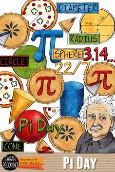 an image of pi day poster