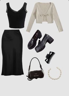 Cvnty Outfits, Jenna Ortega Style, Jenna Ortega Outfits, Wonyoung Wardrobe, Black Combat Boots Outfit, Frühling Outfits, Daily Outfit Inspiration, Easy Trendy Outfits, Swaggy Outfits