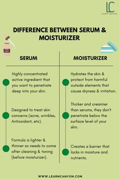 Serum:
- Highly concentrated active ingredient that you want to penetrate deep into your skin.
- Designed to treat skin concerns (acne, wrinkles, Antioxidant, etc.). Cosmetic Formulation, Hair Care Business, Homemade Eye Cream, Oils For Scars, Skin Care Pictures, Skin Facts, Online Learning Platform, Skin Care Routine Order, Organic Hair Care