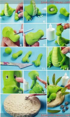 step by step instructions on how to make a plastic turtle