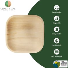 an image of a wooden plate with instructions on how to make it look like wood