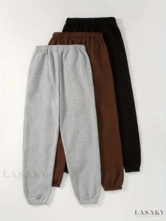 Lasaky - Womens Athleisure Jogger Running Sports Pants with Drawstring Elastic Waist - Set of 3: Fashionable Florida Letter Print Casual Sweatpants for a Stylish Personality Womens Athleisure, Photographie Indie, Athleisure Joggers, Athleisure Pants, Cute Sweatpants, Printed Sweatpants, Athleisure Women, Casual Sweatpants, Cute Pants