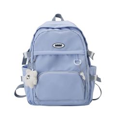 New Women's Backpack Simple Female Student Nylon School Bookbag Large Capacity Teenagers Bagpack High Quality Lady Rucksack [23y 8m 10d] Casual Nylon Backpack For Study, Blue Backpack Large Capacity For School, Blue Large Capacity Backpack For Study, Large Capacity Nylon Backpack For Study, Large Capacity Blue Backpack For Study, Nylon Backpack For Study With Large Capacity, Blue Nylon Backpack For Study, Womens Rucksack, Black School Bags