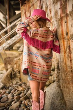 Aztec Jacquard Sequin Fringe Shacket | JQ Clothing Co. Cactus Inspired Fashion, Bohemian Long Sleeve Fringe Outerwear, Fall Long Sleeve Blouse For Rodeo, Fall Rodeo Long Sleeve Blouse, Fringe Long Sleeve Outerwear For Rodeo, Long Sleeve Fringe Outerwear For Rodeo, Bohemian Long Sleeve Outerwear For Rodeo, Fringe Long Sleeve Cardigan For Festivals, Bohemian Fringe Outerwear For Rodeo