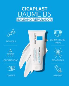 Beauty Product Poster, Product Infographic, Products Ads, Cicaplast Baume B5, Product Post, Effaclar Duo, Cosmetic Creative, Publicidad Creativa