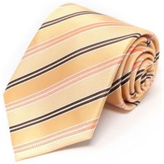 Steal attention and enter with elegance in our collection of Microfiber Poly Woven Ties. Each contains top quality fabric with strong attention to detail. And with such a diverse variety of styles, patterns, colors, and concepts our ties are perfect for any occasion. Neck ties made from 100% Microfiber Poly Woven with Size : 57 Inch Long And 3.25 Inch Wide. Steal attention and enter with elegance in our collection of Microfiber Poly Woven Ties. Striped Ties For Workwear, Yellow Suit And Tie Accessories For Black Tie Event, Classic Yellow Ties For Work, Classic Yellow Ties For Office, Tie Men's, Diagonal Stripes, Neck Ties, Mens Gold, Dress For Success