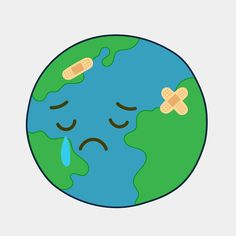 Vetor triste terra chorando fica doente ... | Premium Vector #Freepik #vector #aquecimento-global #mundo-verde #planeta-verde #planeta-agua Clean Earth Drawing, Cartoon Earth, Cartoon Earth Planet, Earth Clipart, Bullet Journal Writing, Planet Earth, Journal Writing, Anime Chibi, Vector Art