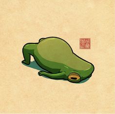 Naruto Frog, Art Drawings Sketches Pencil, Cute Cartoon Drawings, Cute Creatures, Illustrations And Posters