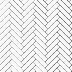 the diagonal herringle pattern is shown in gray and white, with an arrow pointing up at