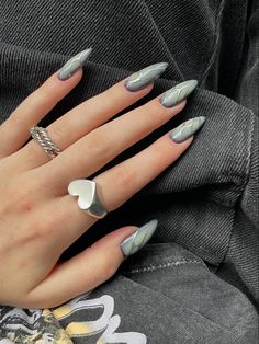 Dream Nails, Nails Designs, Nail Designs, Nail Art, Instagram Photos, Photo And Video, Instagram Photo, Nails, Silver