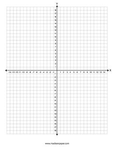 a graph paper with two lines that are parallel to each other