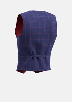 Delivered in as little as two weeks. Covered by our Free Remake Guarantee. Don’t forget Shirts, Pants, Ties & Squares. Fitted Red Sleeveless Outerwear, Red Fitted Sleeveless Outerwear, Fitted Red Vest Outerwear, Fitted Plaid Sleeveless Vest, Fitted Sleeveless Plaid Vest, Fitted Plaid Top For Business, Body Scanning, Body Proportions, Blue Vests