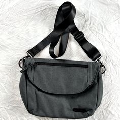 Free Country Cross Body Bag, Never Used. Zippered Main And Top Pocket. Never Used. Gray Crossbody Shoulder Bag For Daily Use, Gray Shoulder Bag With Removable Pouch, Gray Everyday Shoulder Bag, Everyday Gray Shoulder Bag With Zipper Pocket, Gray Anti-theft Shoulder Bag For Travel, Gray Bag With Adjustable Strap For Daily Use, Gray Shoulder Bag With Zipper Pocket, Gray Satchel Bag For Everyday Use, Rectangular Gray Shoulder Bag For Everyday