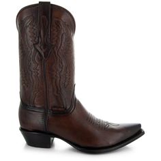 Show off classic Western style with this traditional cowboy boot, which offers high-quality construction and lasting comfort. These burnished leather boots are handcrafted in Leon, Guanajuato, Mexico with brown genuine leather throughout. The classic snip toe of this traditional style boot is accented with western stitching on the shaft and foot. These country boots will make help you create an authentic country look. These cowboy work boots are incredibly versatile‚ wear them every day or add a Country Wedding Boots, Kids Boots Boys, Brown Cowboy Boots, Wedding Boots, Country Boots, Genuine Leather Boots, Western Hats, Boys Boots, Cowboy Boot