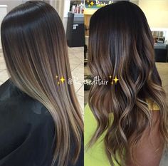 Pinterest: smariegranados ❥ Beliage Hair, Root Melt, Rican Food, Hair Balayage, Hair Brown