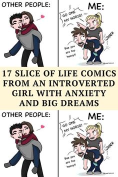 two comics with the same person being hugged up to each other, and one is hugging another