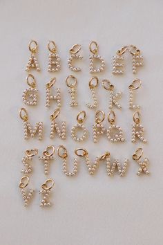 Chain- 14KT gold filled simple cable chain Charms can slide on and off Charm- Measurement: 7mm x 8mm Material: Brass, Acrylic Color: 14K Gold Plated Bachelorette Party Dress, Maxi Dress Wedding, Chain Gold, Silver Dress, Initial Charm, 14kt Gold, Jewelry Gift Box, Cable Chain, Black Tie