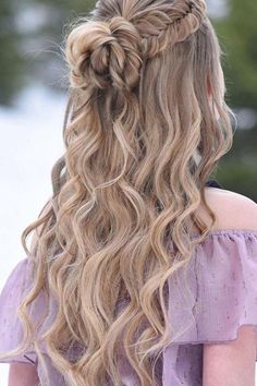 Fishtail Braids, Bridesmaid Hair Medium Length, Instagram Hairstyles, Hairstyle Tutorials, Hair Hoco, Wedding Hairstyles Half Up Half Down, Half Updo