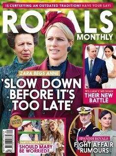 the front cover of royals magazine