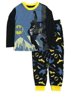 Batman Boys Lightweight Blue & Black Super Hero Pajamas Sleep Set He will love wearing these cozy blue & black Batman themed super hero pajamas to bed! They have a lightweight long sleeved shirt & lightweight jogger style pajama bottoms. Boys sizes Pull-over style top, elastic waist pants 100% polyester Made in Cambodia Payment We accept PayPal as our payment method. Immediate payment is required. If you have any questions about payment, please feel free to contact our customer support team. Ret Blue Long Sleeve Sleepwear With Character Print, Blue Cotton Character Print Sets, Blue Cotton Sets With Character Print, Blue Character Print Sleepwear For Pajama Party, Blue Character Print Loungewear Sets, Blue Character Print Sleepwear, Blue Character Print Long Sleeve Sets, Blue Long Sleeve Sets With Character Print, Blue Cotton Sleepwear With Character Print