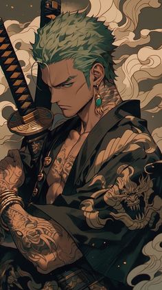 Pirate Hunter Zoro, Triskelion Logo Tattoo, Zoro One Piece Wallpapers, The Legend Of Zorro, Doflamingo Wallpaper, Scary Photos, Comic Book Layout, Anime Lock Screen Wallpapers