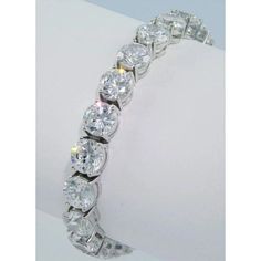 75 Pointers Diamond Tennis 22.5 Carats Round Cut Bracelet Prong Set | HarryChadEnt.com Bracelet Tennis, Bracelet Diamond, Bracelets Gold, Diamond Tennis Bracelet, Jewellery Handmade, Tennis Bracelet Diamond, Natural Earth, Diamond Bracelets, Metal Bracelets