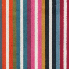 multicolored striped fabric with vertical stripes