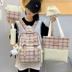 Shipping: Worldwide Express Shipping AvailableDelivery time: 🚚7-15Days Fast ShippingReturns: Fast refund,💯100% Money Back Guarantee.SPECIFICATIONSTechnics: casual backpackStyle: CasualSize: 29cmX13cmX40cmRain Cover: NoPattern Type: PlaidOrigin: Mainland ChinaModel Number: Student backpackMain Material: nylonLining Material: PolyesterItem Type: BackpacksInterior: Computer InterlayerHandle/Strap Type: Soft HandleGender: UnisexExterior: Solid BagClosure Type: zipperCarrying System: Arcuate Should Harajuku Style Backpack For Everyday, Harajuku Style Student Backpack For Back To School, Harajuku Style Bags For Students, Back To School, Harajuku Style Student Bags For Back To School, Everyday Harajuku Rectangular Backpack, Everyday Harajuku Style Rectangular Backpack, Harajuku Large Capacity Backpack For Everyday, Kawaii Large Capacity Backpack For School, Harajuku Style Large Capacity Backpack For Everyday Use