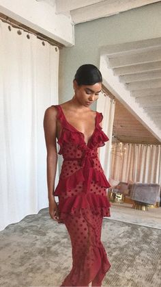 Dots Fashion, Prom Dress Evening, Polka Dots Fashion, Burgundy Prom Dress, فستان سهرة, Dress Evening, Guest Outfit, Evening Dresses Prom, Fancy Dresses