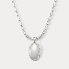 This Oval Pendant Necklace has all the style you need and none of the fuss. Its classic design takes a modern spin with its sleek, minimalist appeal! A perfect addition to any outfit, any day. DETAILS Materials:   Silver Length:  15.75 "(40cm) + Extender: 1.97"(5cm) Pendant   Size :  0.59"*0.28"(1.5cm*0.7cm) Weight:  4.1 g Oval Pendant Necklace, Blue Morpho Butterfly, Unique Gift Wrapping, Blue Morpho, Butterfly Gifts, Purple Grapes, Enamel Necklaces, Oval Pendant, Flower Jewellery